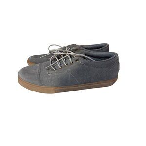 Dekline Jaws Aaron Homoki Mens 12 Gray Suede Lace-Up Sneakers